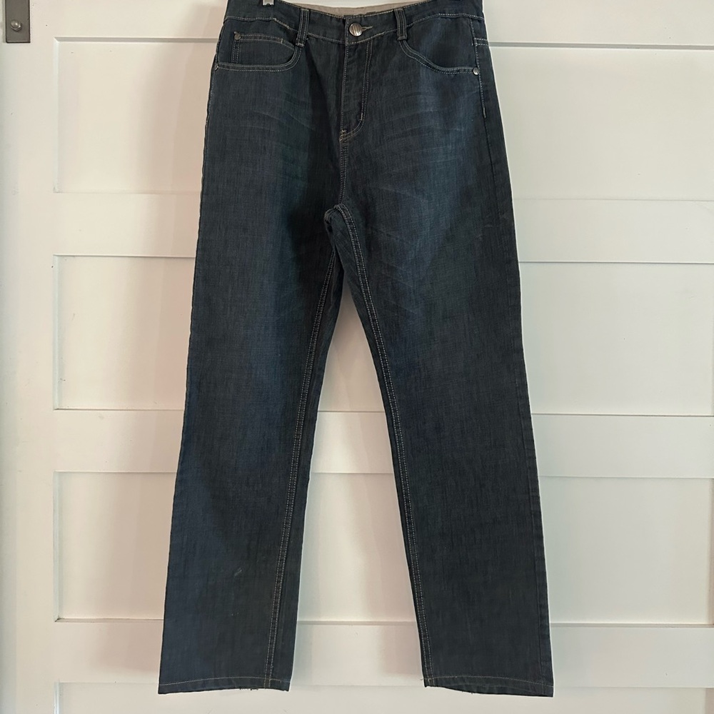 Giorgio Armani Men's Classic Blue Jeans